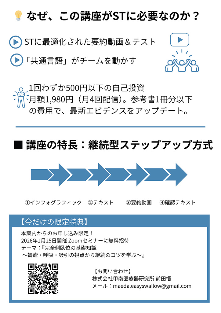 完全側臥位法を極めるオンライン講座